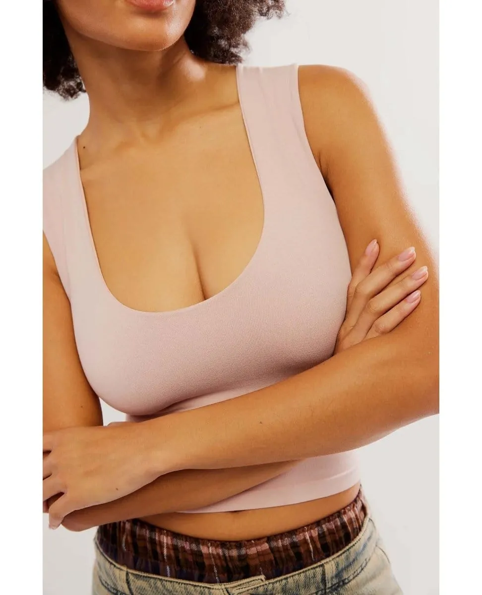 Clean Lines Muscle Cami Pink Salt