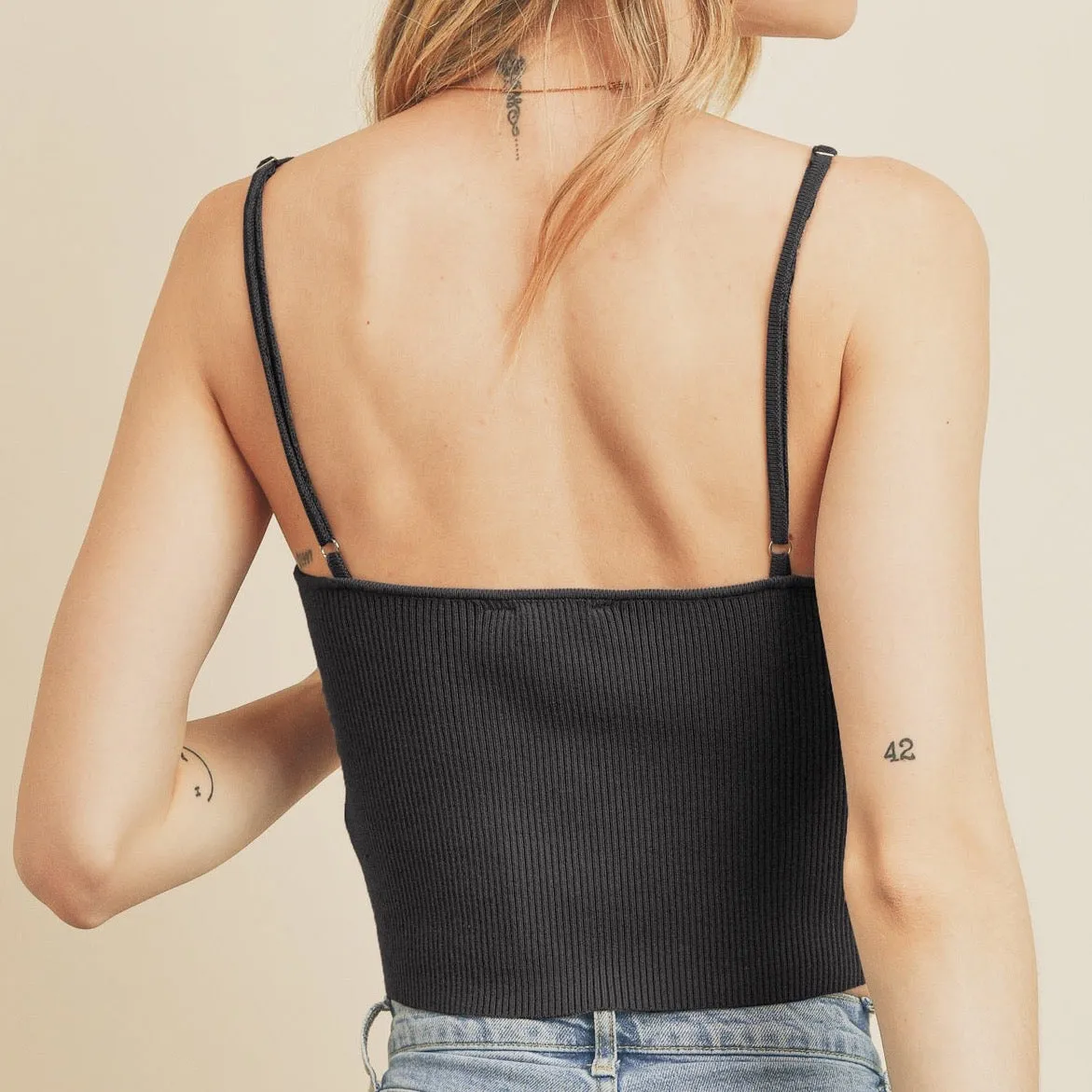 Clean Lines Ribbed Top