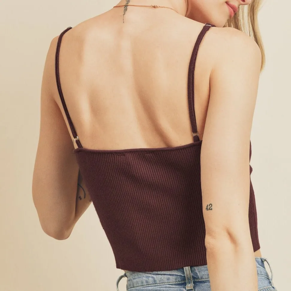 Clean Lines Ribbed Top