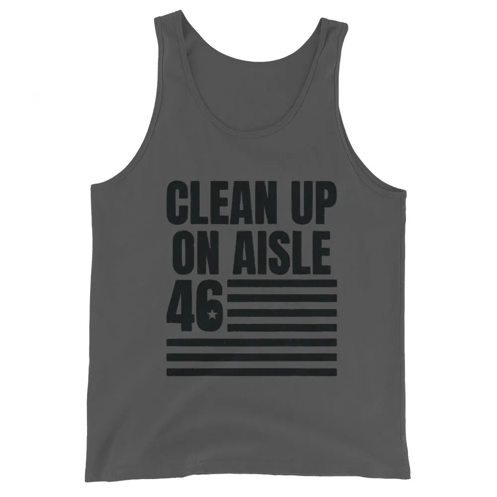 Clean up on aisle 46 Unisex Tank Top
