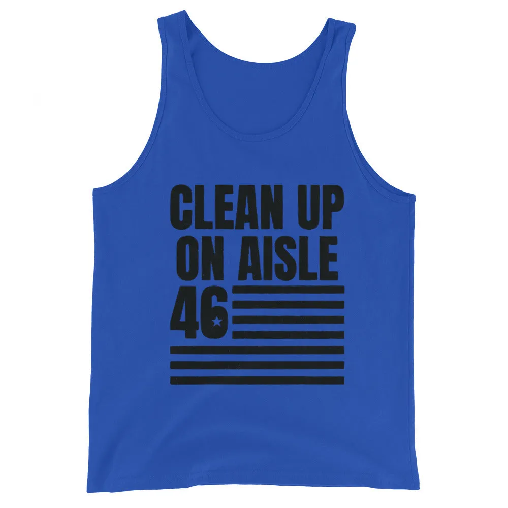 Clean up on aisle 46 Unisex Tank Top
