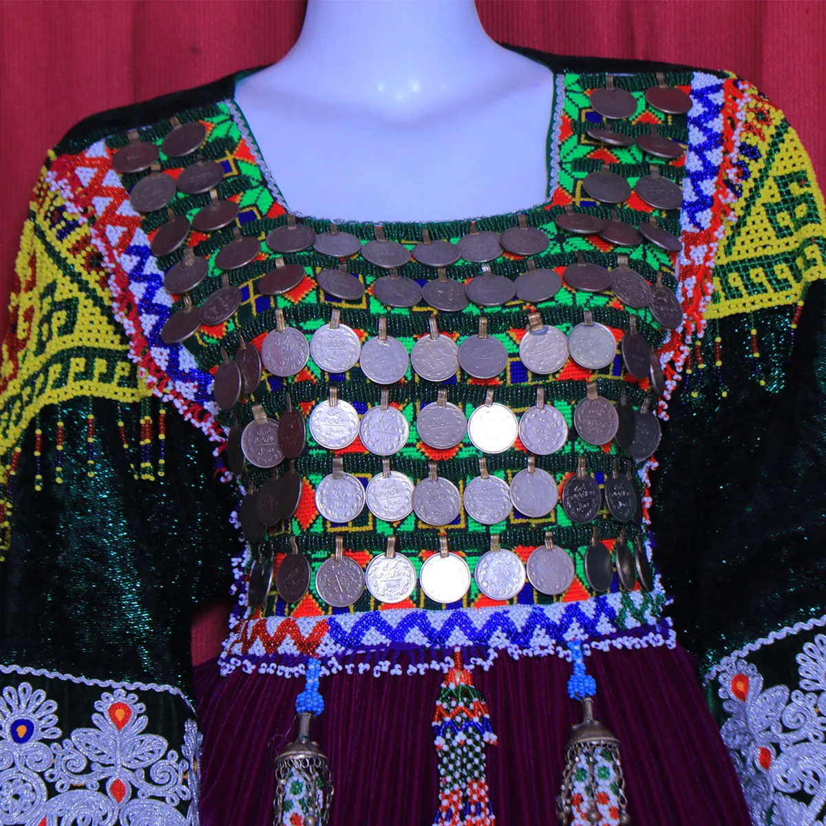 Colorful Khaama Dress Nk-295