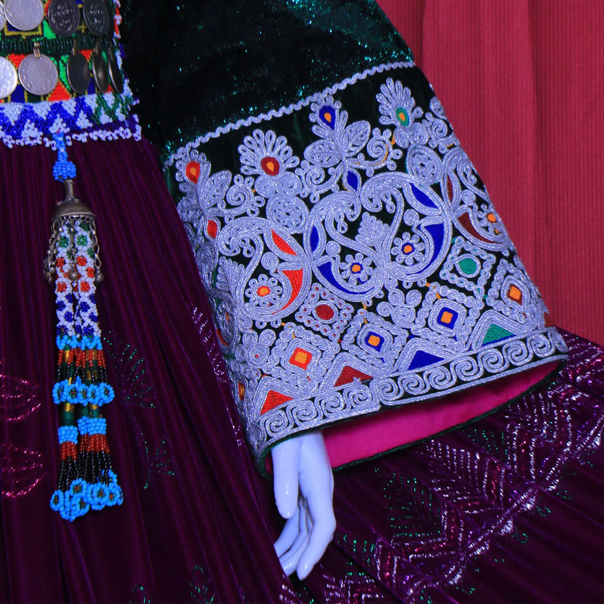 Colorful Khaama Dress Nk-295