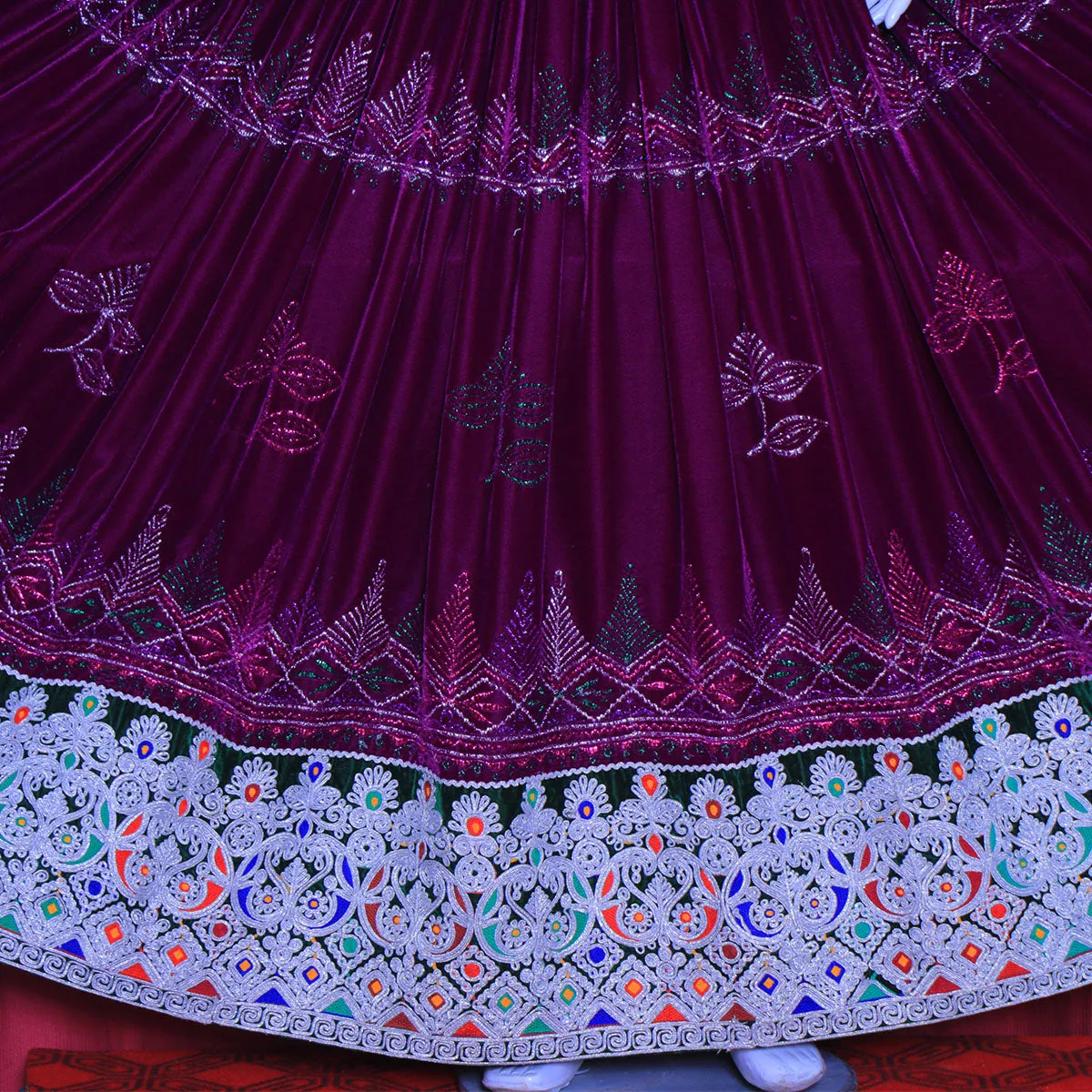 Colorful Khaama Dress Nk-295