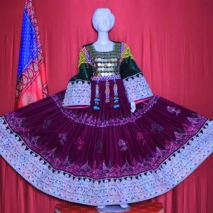 Colorful Khaama Dress Nk-295