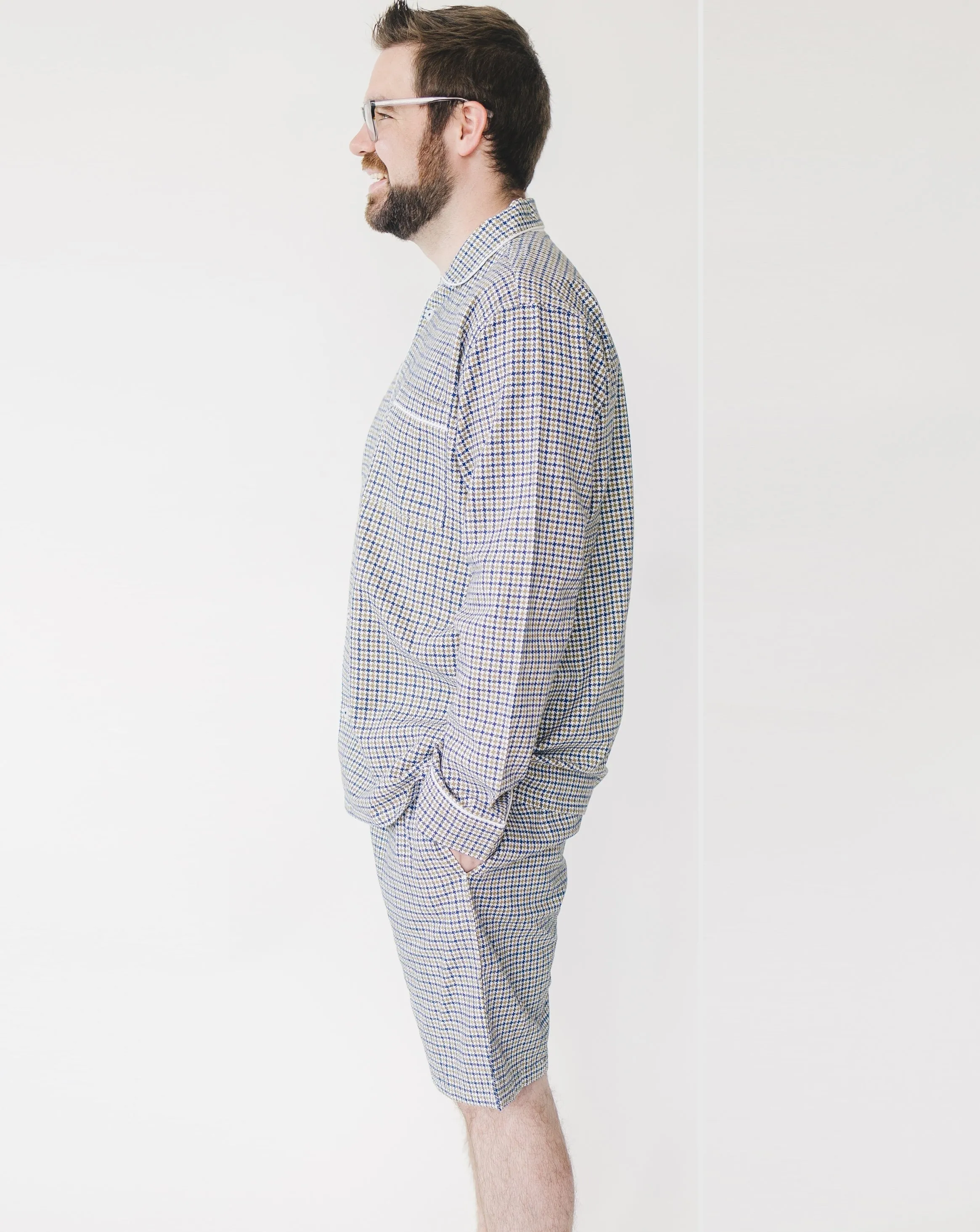 Daniel Gold Houndstooth Men’s Shorts