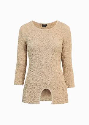 Darlene – Metallic Textured Arc Top