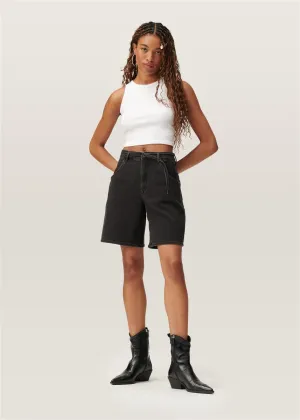 DAWN Blinky Soft Denim - Shorts faded black