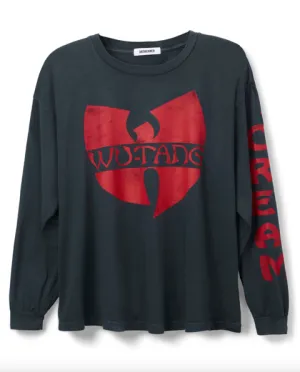 Daydreamer Wutang LS Merch Tee Vintage Black
