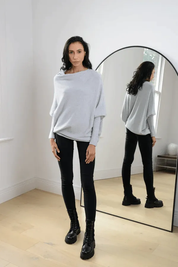 Denise | Elegant Off-Shoulder Sweater for Women