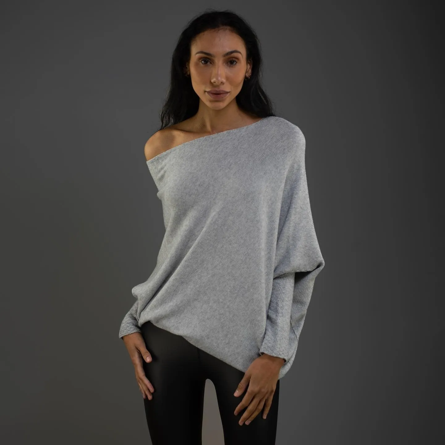 Denise | Elegant Off-Shoulder Sweater for Women