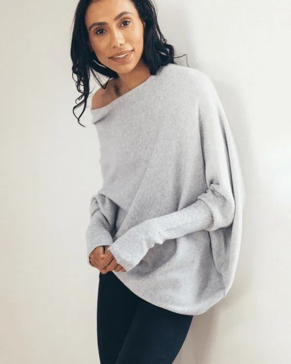 Denise | Elegant Off-Shoulder Sweater for Women