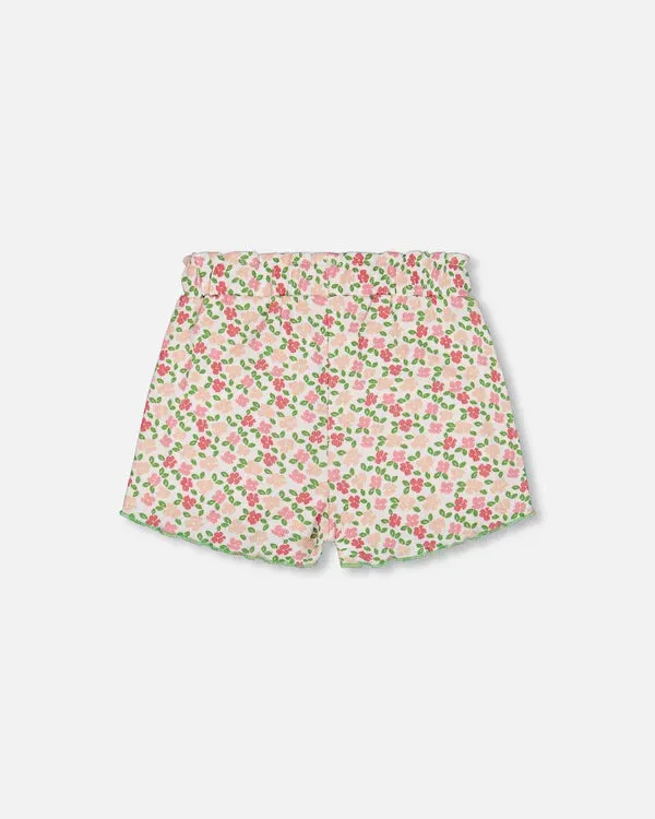 DEUX PAR DEUX- BIG KIDS RIBBED SHORT