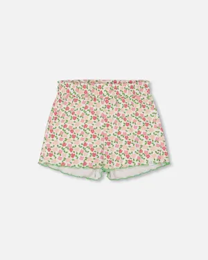 DEUX PAR DEUX- BIG KIDS RIBBED SHORT