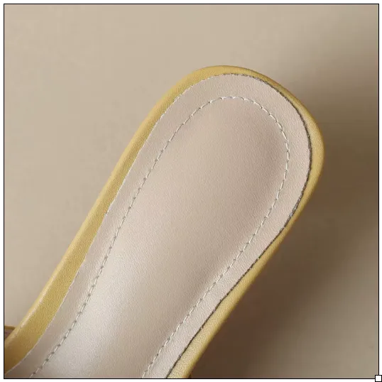 Devon Simple Square Toe Mules