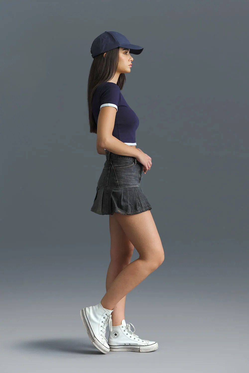 Digital Detox Ringer Crop Top