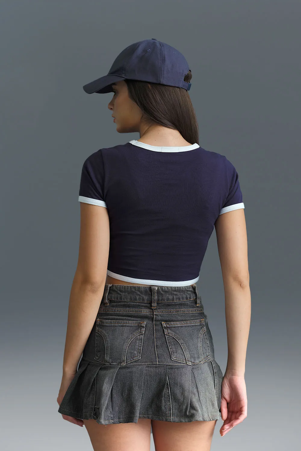 Digital Detox Ringer Crop Top