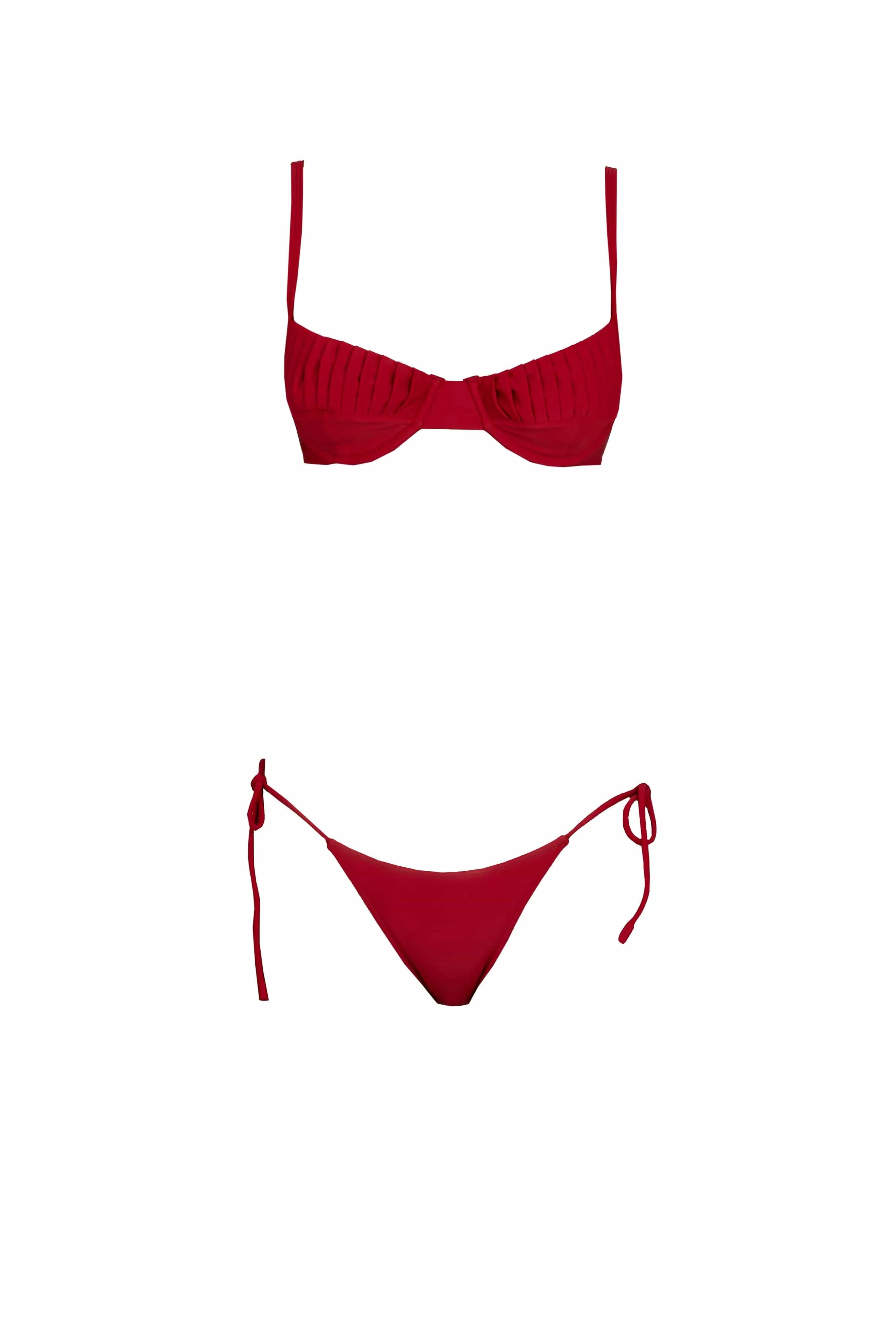 DONNA bra - cherry