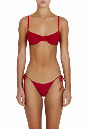 DONNA bra - cherry