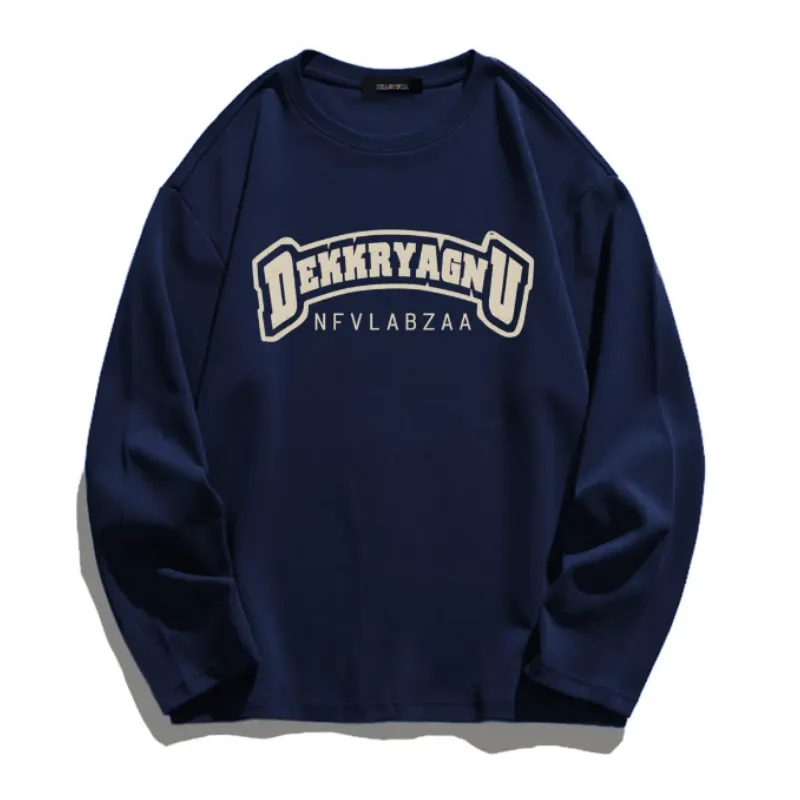 Double Circles Letter Sweatshirt