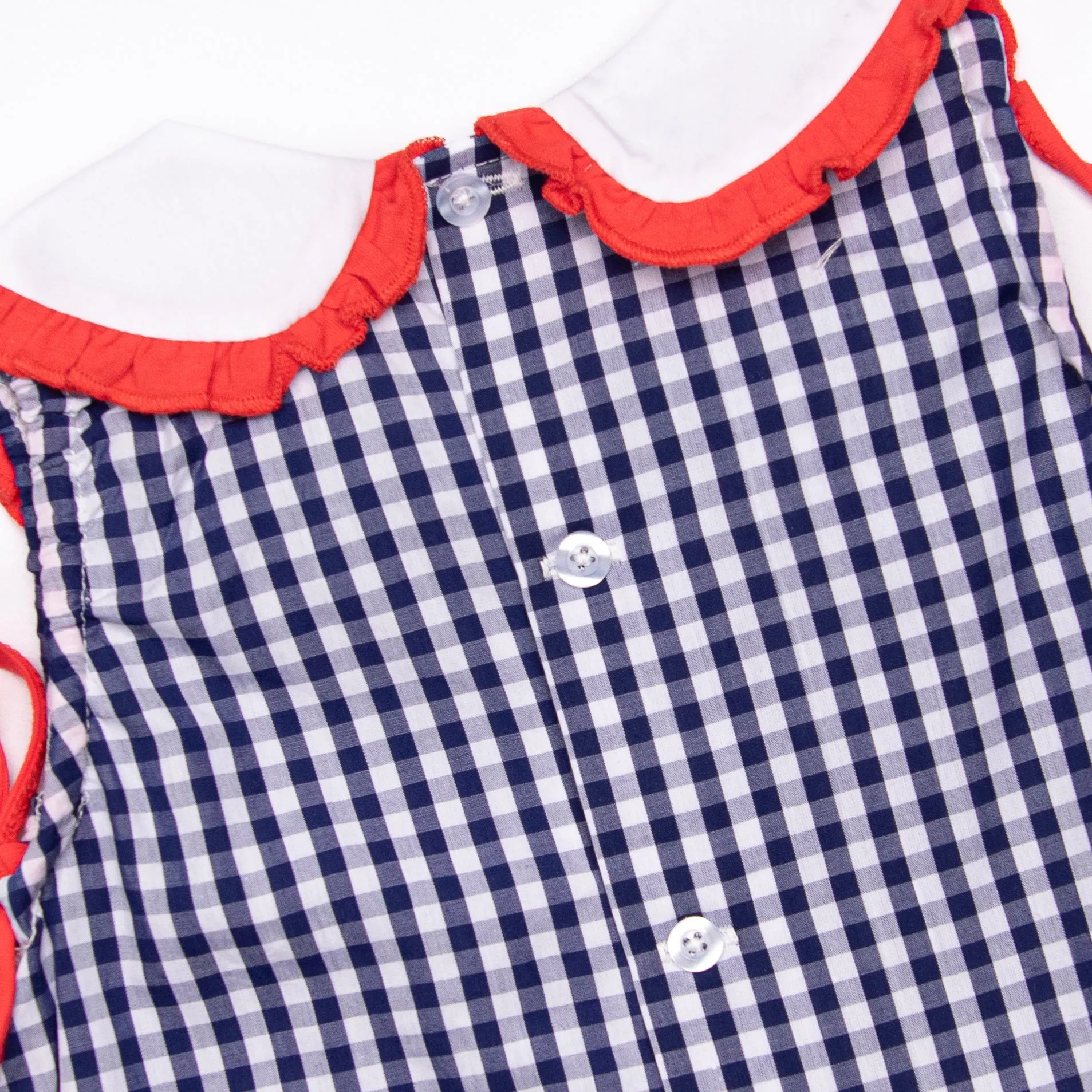 Easy As 1, 2, 3 Applique Bloomer Set, Navy Blue