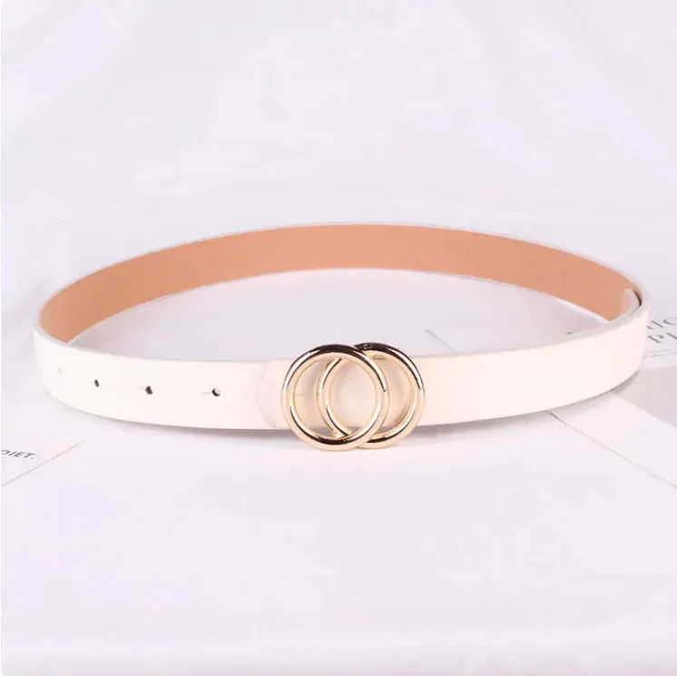 Elegance Loop: Women's Minimalist Ring Belt