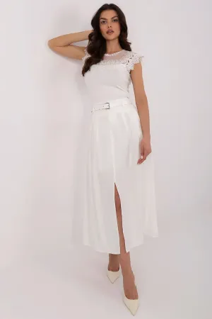 Elegant beautiful draping stylish midi skirt