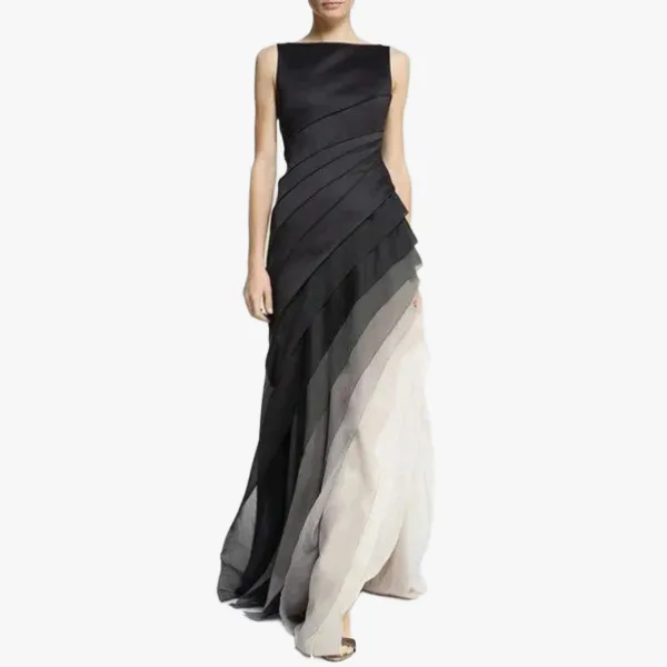 Elegant Layered Formal Dress
