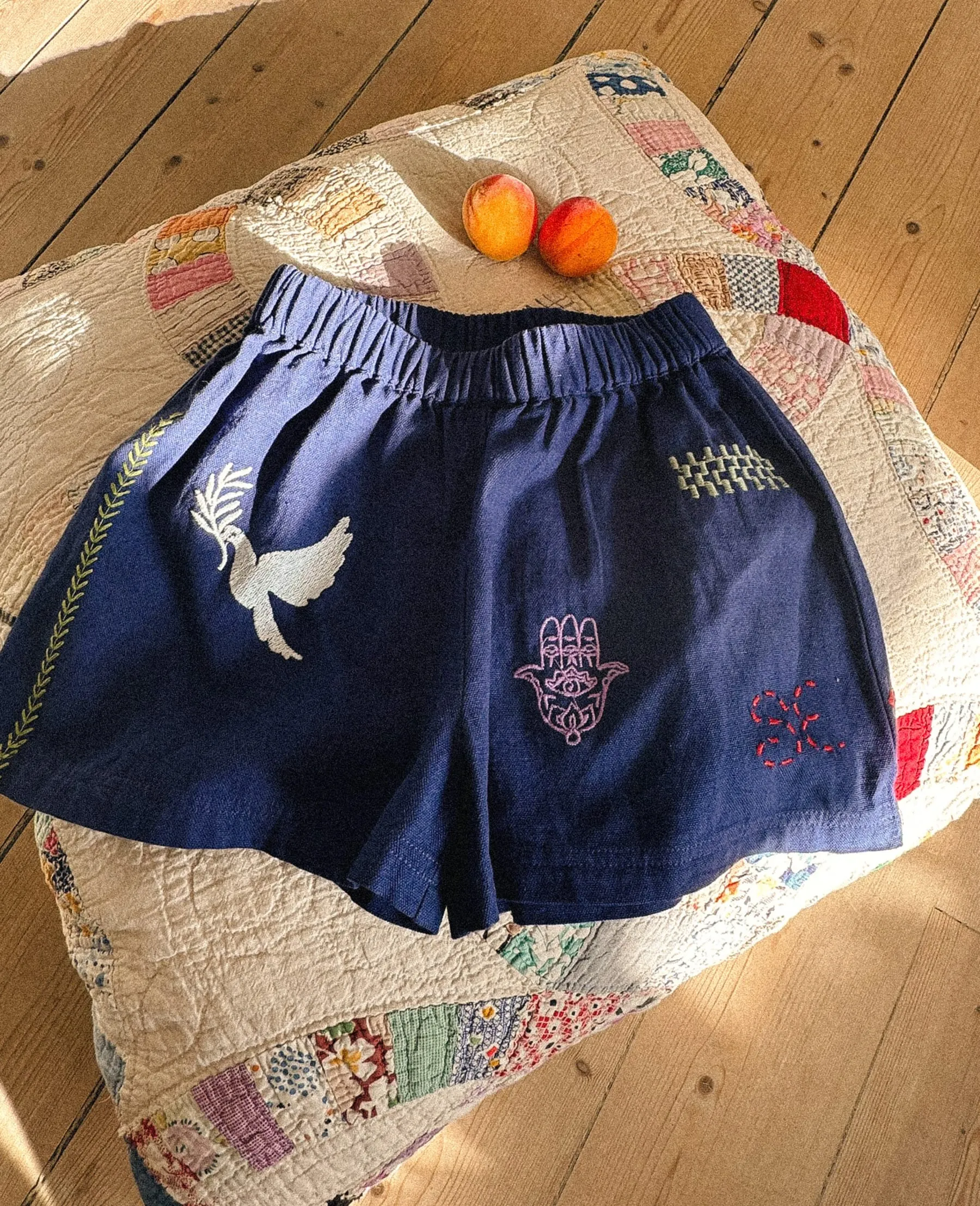 Elisa MINI Shorts Ultramarine Blue