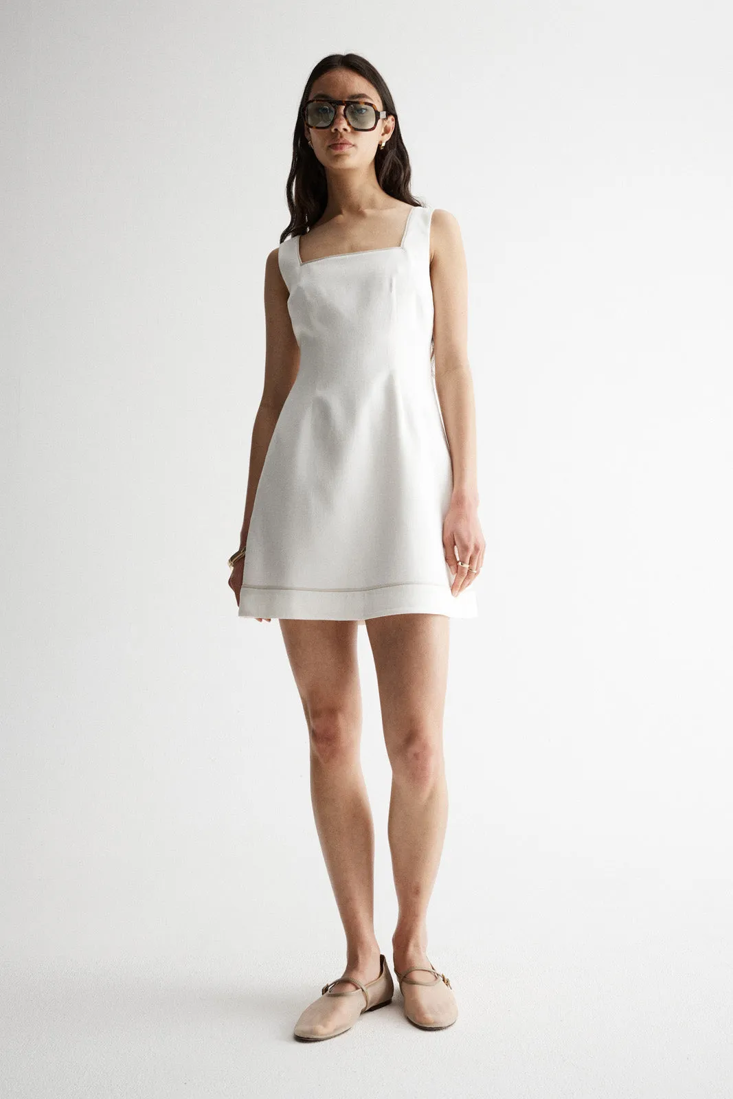 Elka Collective - Luccia Dress in White