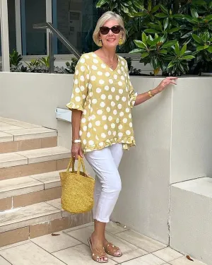 Emily™ | Chic V-Neck Blouse