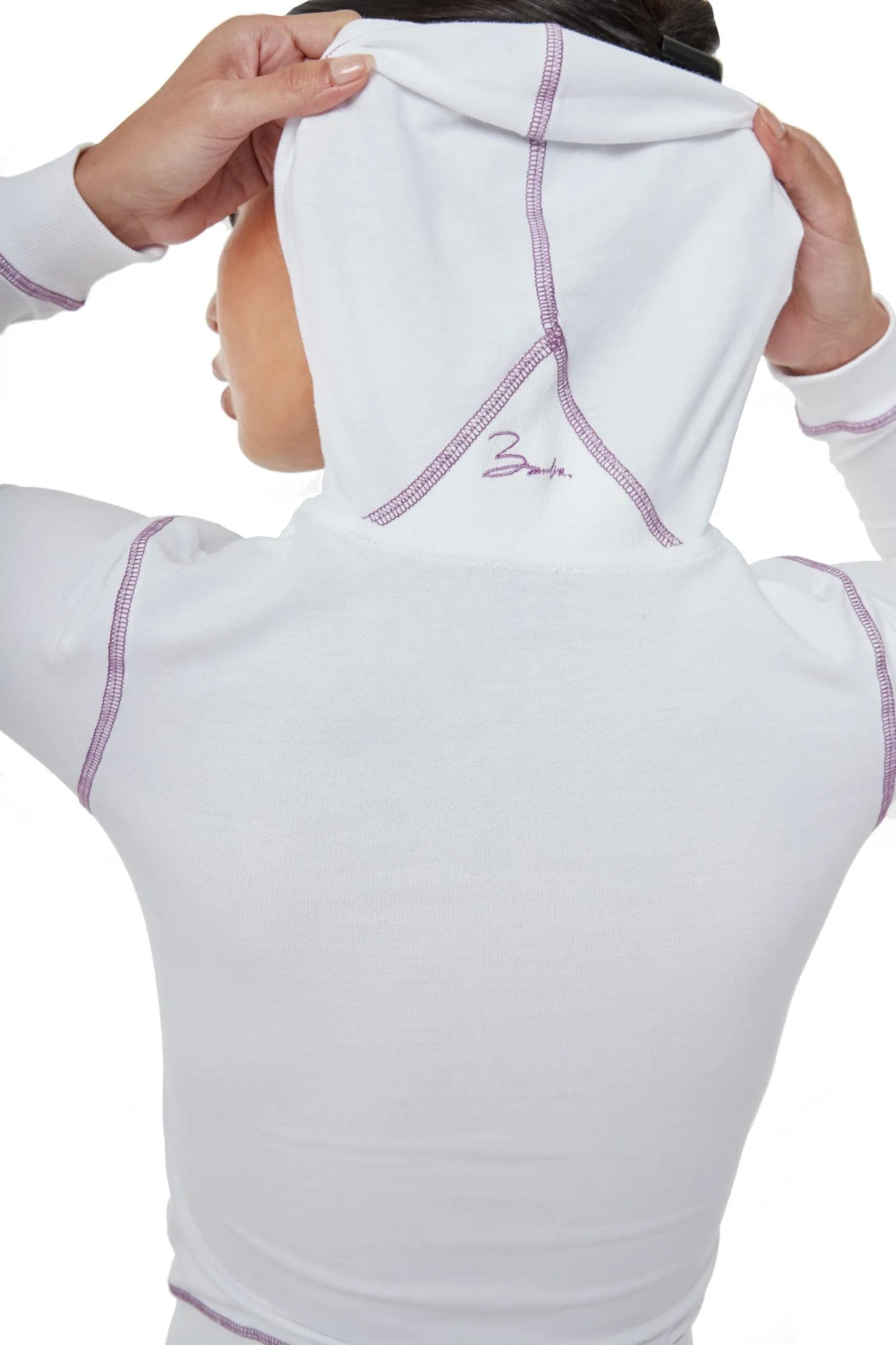 ESPRITE jacket- bianco/ violet