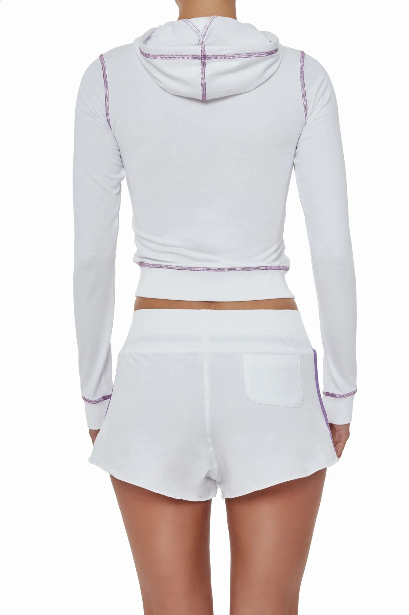 ESPRITE jacket- bianco/ violet