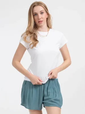 Essential Tee Crew Neck In White