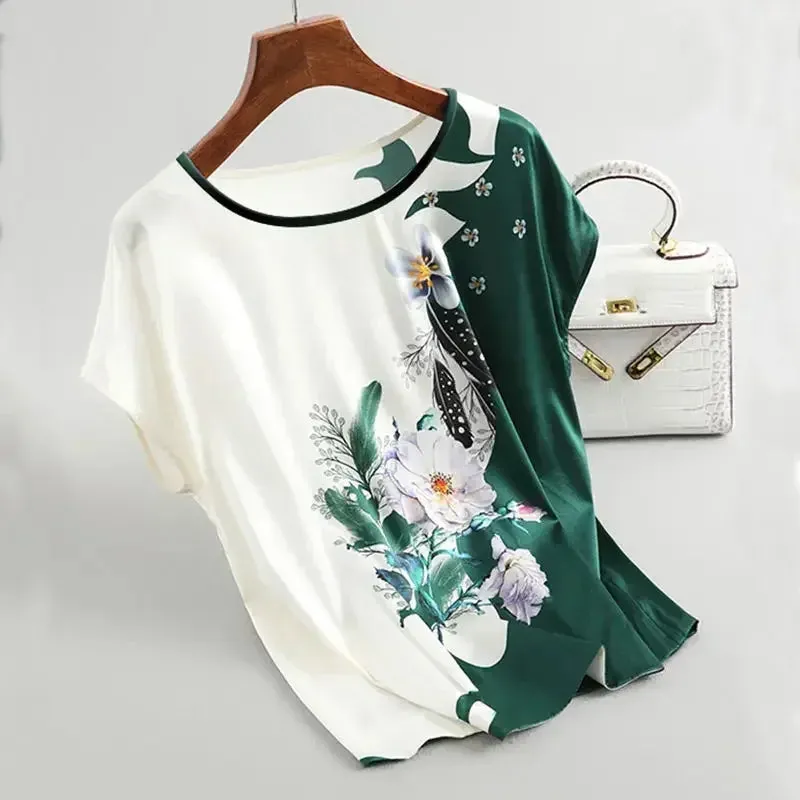 Fara – Elegant Floral Women's Blouse