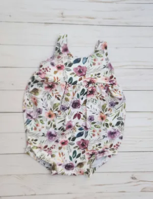 Floral Bubble Romper