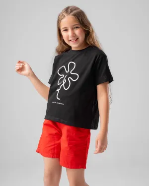 Flower Printed T-shirt