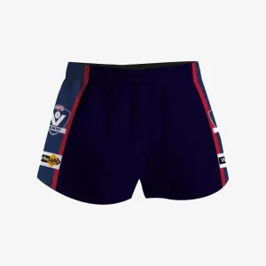 Footy Shorts - Dark Navy/Red/Navy