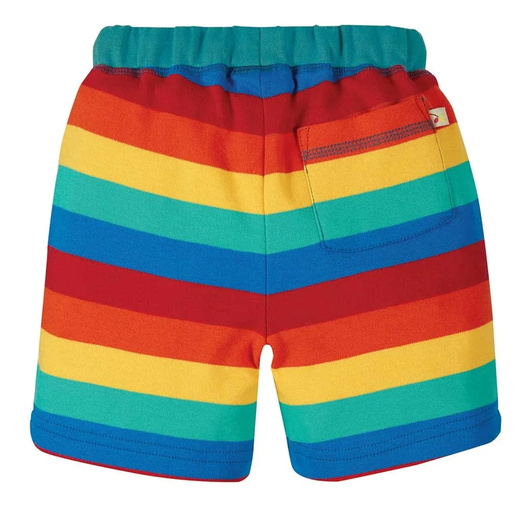 Frugi Baby Boys Little Stripy Shorts