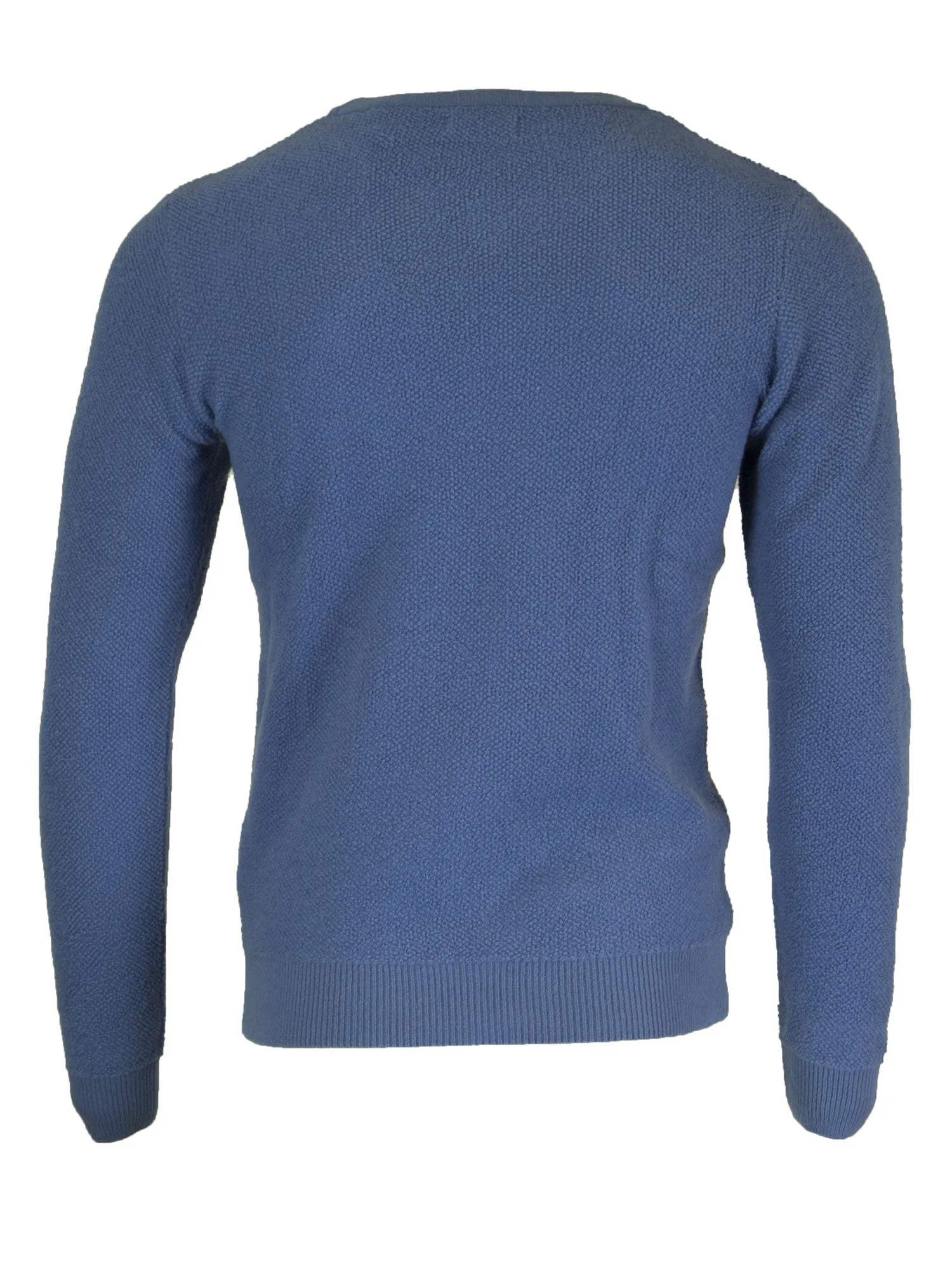 GANT Men's Palace Blue O2 Loop Fleece Crew 8030006 Size Medium $155 NWT