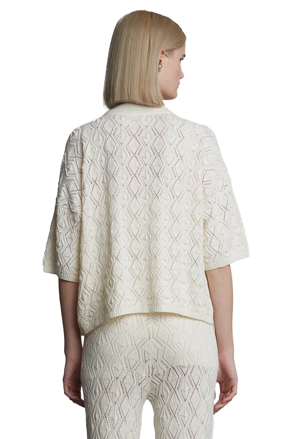 Gia Shirt in Ivory