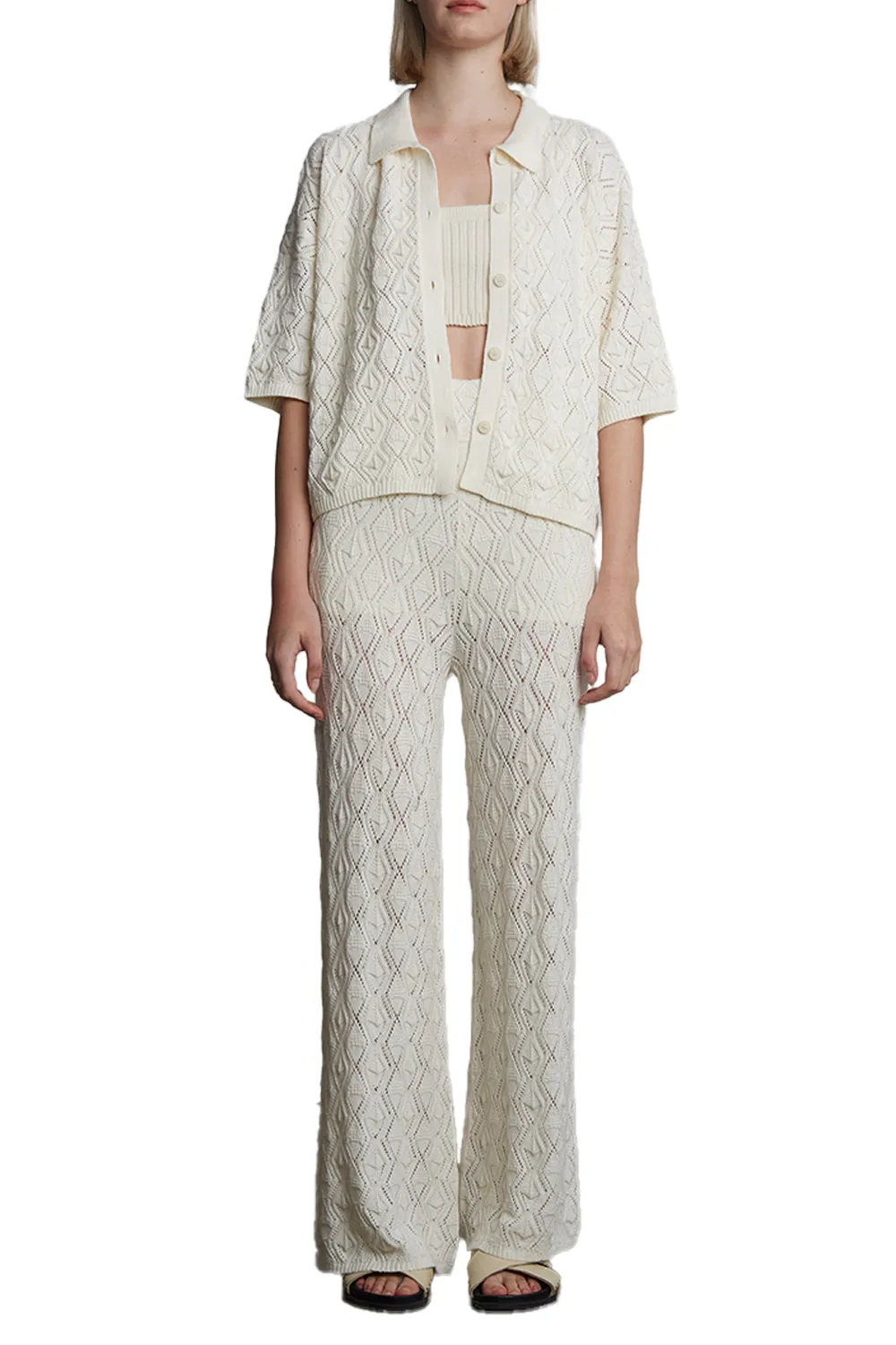 Gia Shirt in Ivory