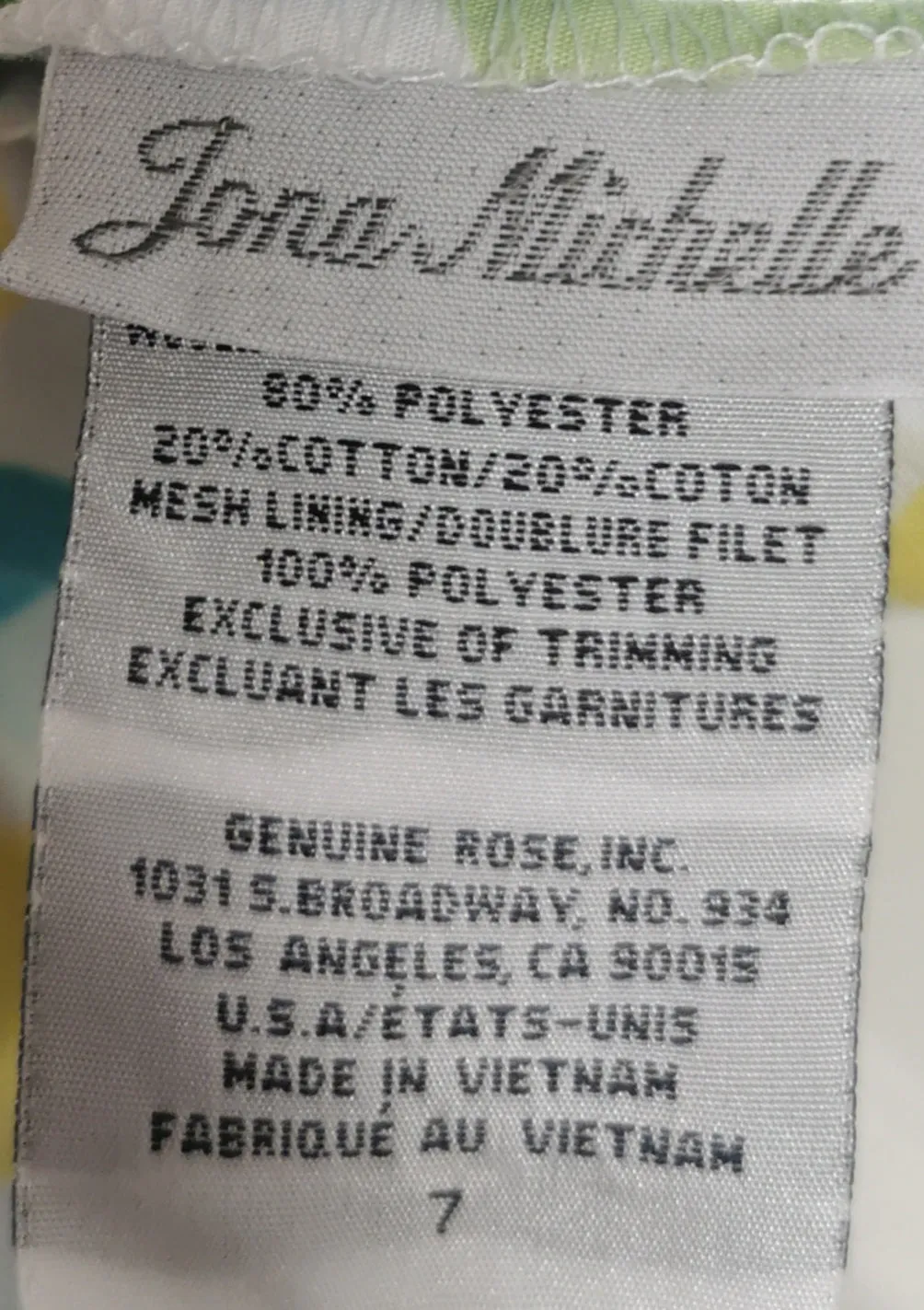 GIRL SIZE 7 YEARS - JONA MICHELLE, Polkadot Dress VGUC B38