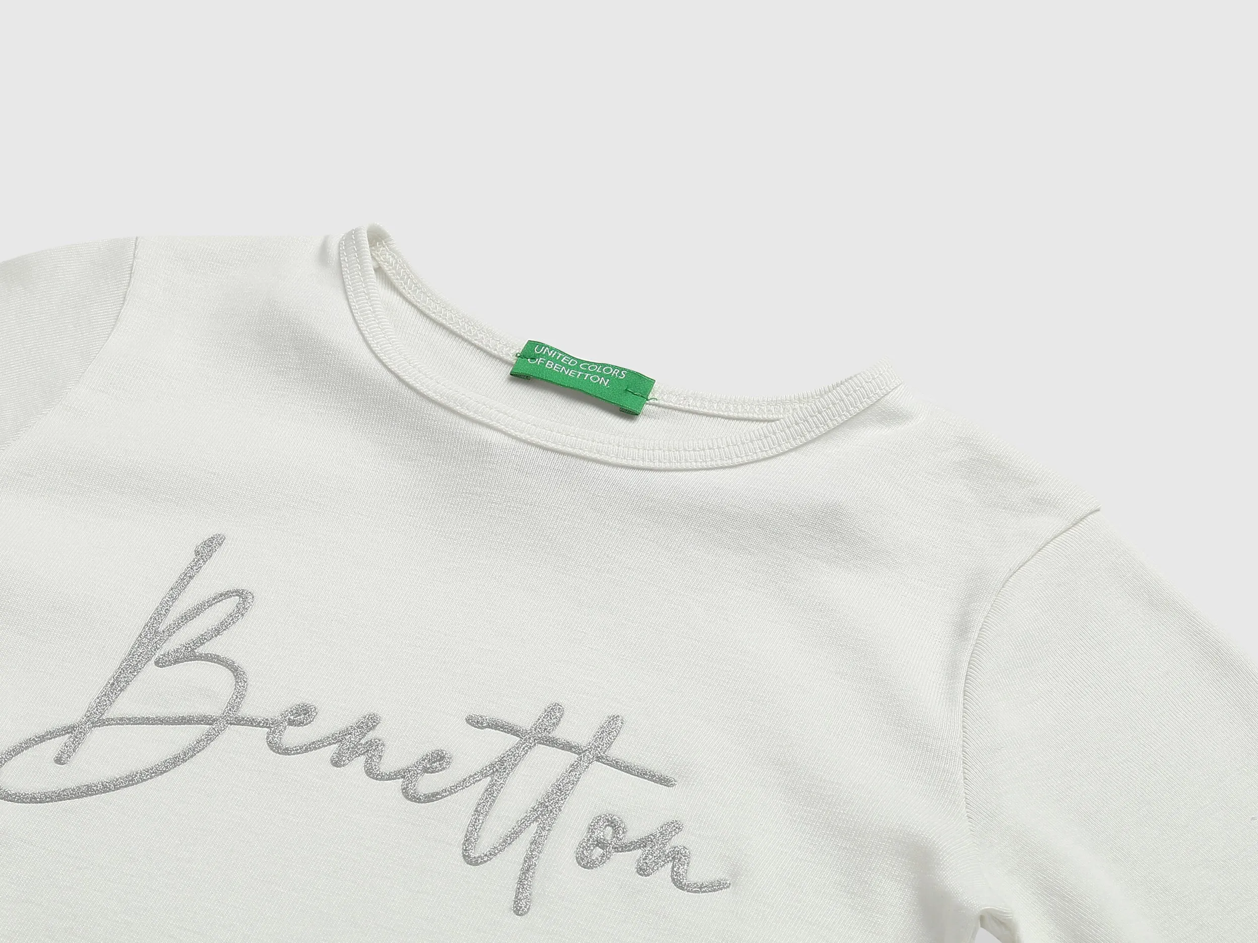 Girls Brand Logo Top