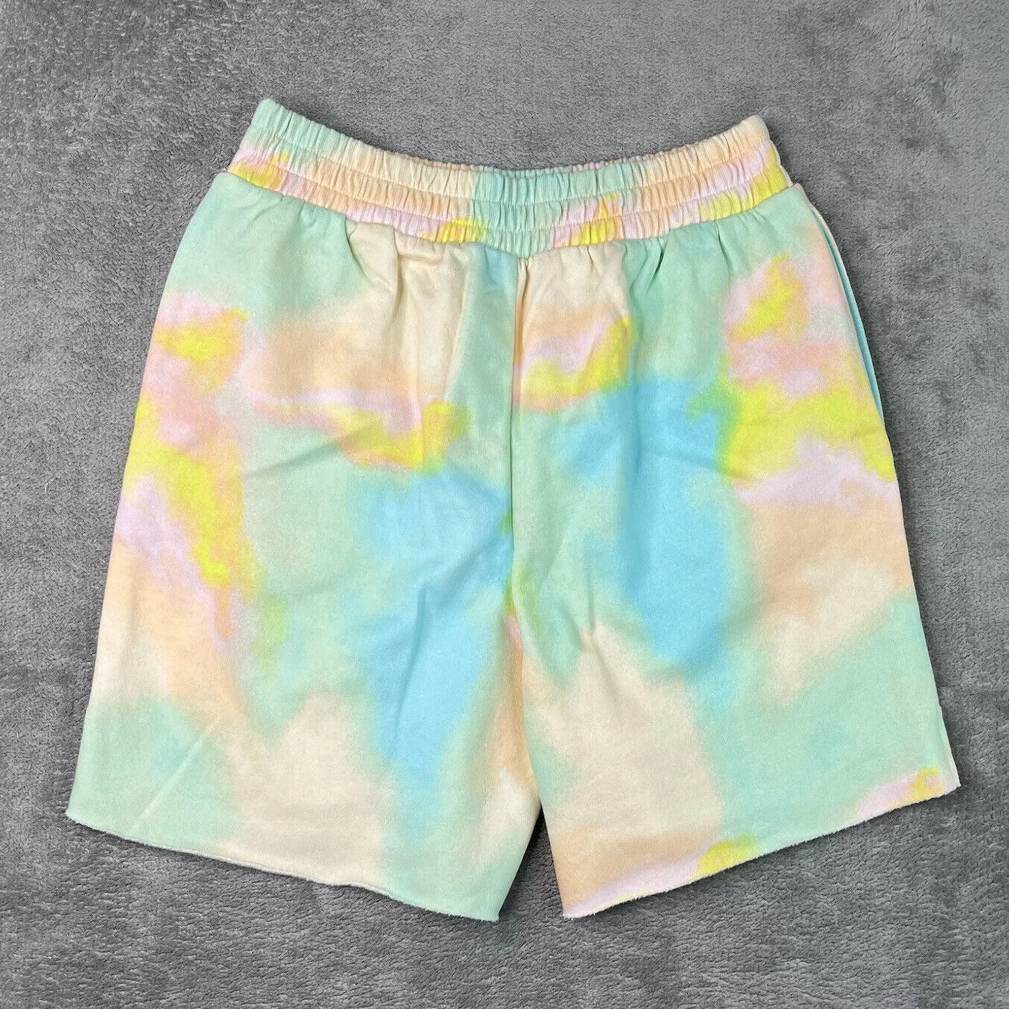Girls' Extra Small Tie-Dye Fleece Shorts