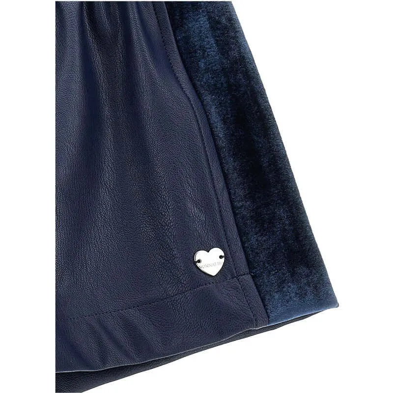 Girls Navy Shorts