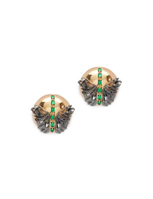 Gold Papilio Button Tops