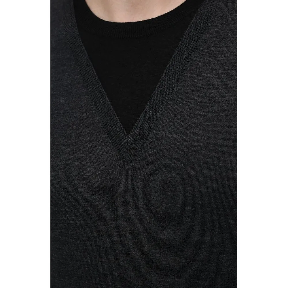 Gray Wool Sweater