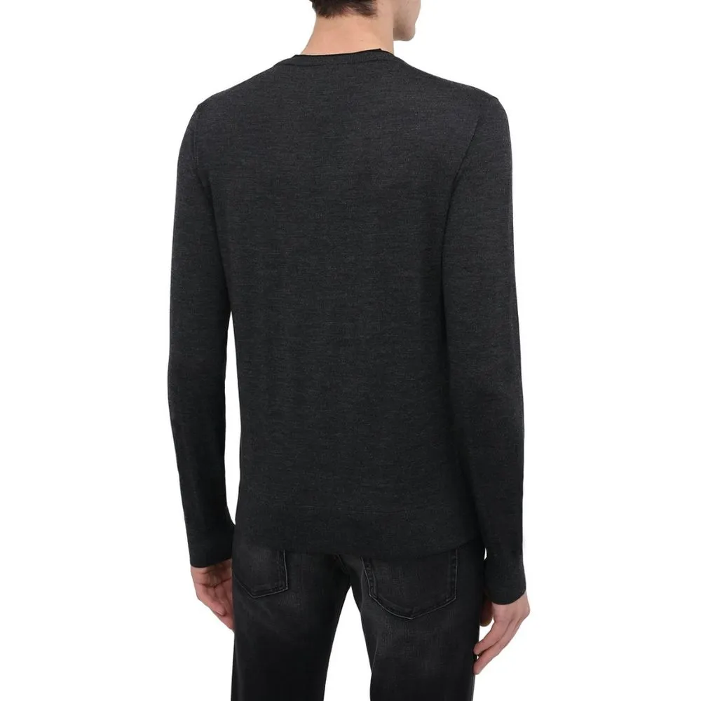 Gray Wool Sweater