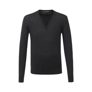 Gray Wool Sweater